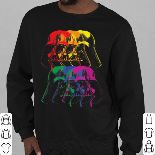 Pretty Star Wars Darth Vader Rainbow Darkside Pride shirt