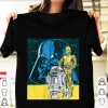 Cool Star Wars Darth Vader Overlooking Portrait Raglan Baseball shirt