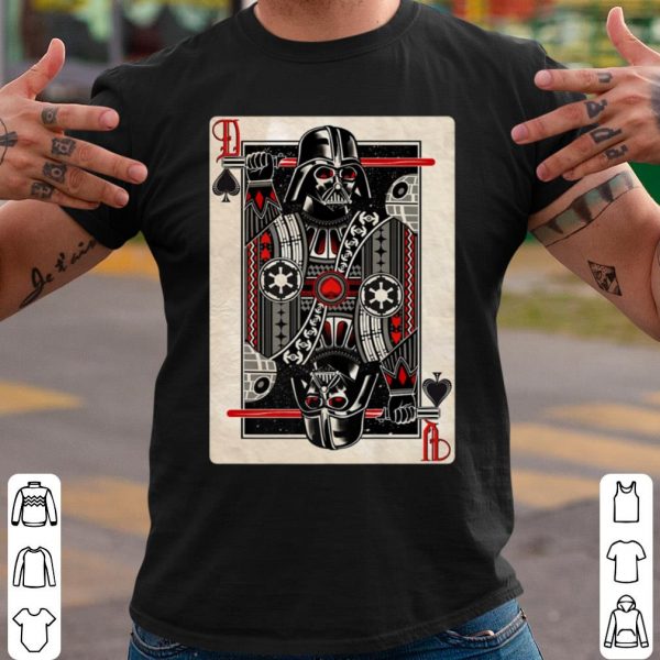 Best Star Wars Darth Vader Playing Card Poster shirt