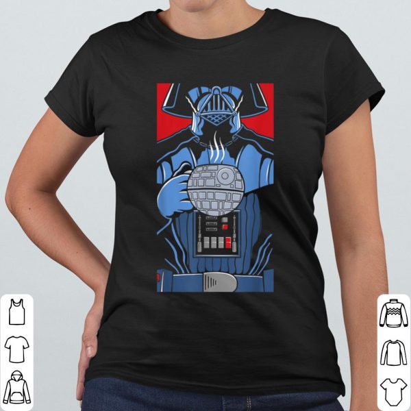 Star Wars Darth Vader Death Star Coffe Cup shirt
