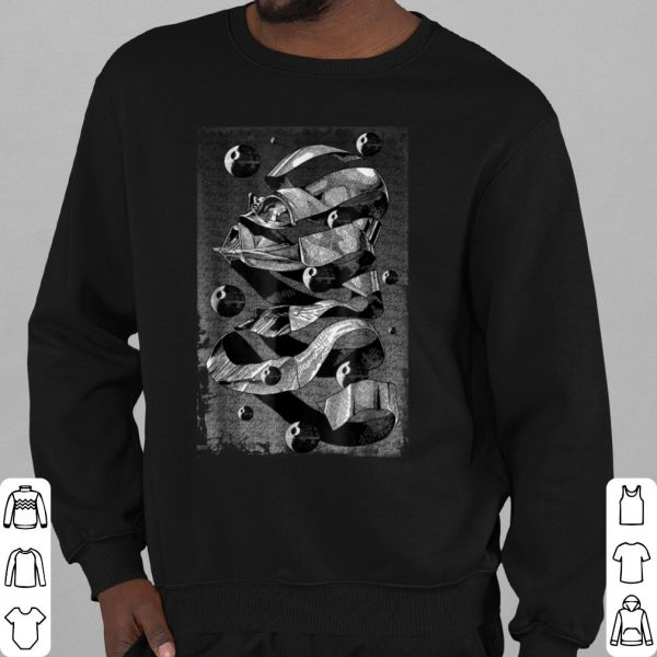 Cool Star Wars Darth Vader MC Escher Style Graphic shirt
