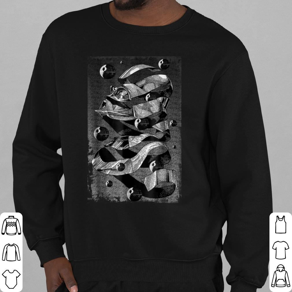 Cool Star Wars Darth Vader MC Escher Style Graphic shirt bc8cdaaf cool star wars darth vader mc escher style graphic shirt 4 - Cool Star Wars Darth Vader MC Escher Style Graphic shirt