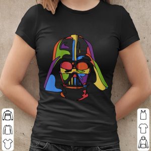 Premium Star Wars Darth Vader Colorful Helmet shirt 1