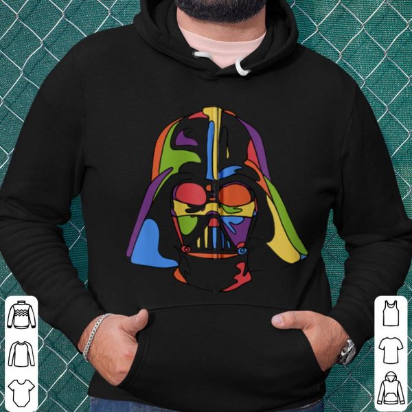 Premium Star Wars Darth Vader Colorful Helmet shirt