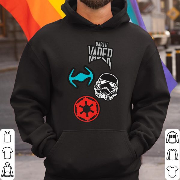 Hot Star Wars Darth Vader Stormtrooper Empire Patches shirt