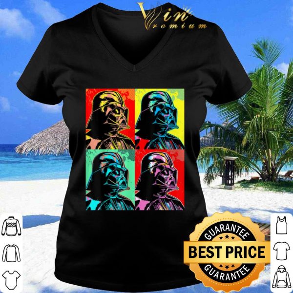 Nice Star Wars Darth Vader Colorful Portrait Panel Box shirt