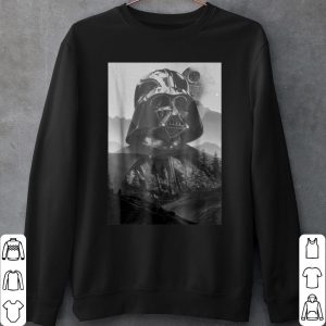Premium Star Wars Darth Vader Double Exposed Poster Style shirt 2