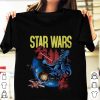 Nice Star Wars Darth Vader And Ships shirt