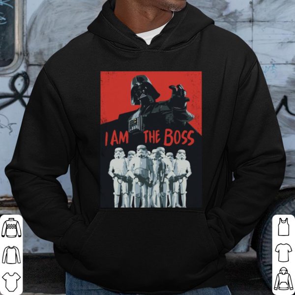 Official Star Wars Darth Vader I Am The Boss Stormtrooper shirt