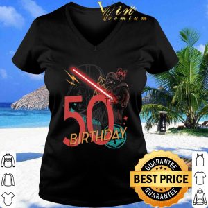 Funny Star Wars Darth Vader 50th Birthday shirt 2