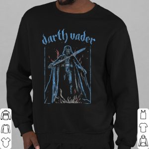 Official Star Wars Darth Vader Line Art Portrait shirt 3