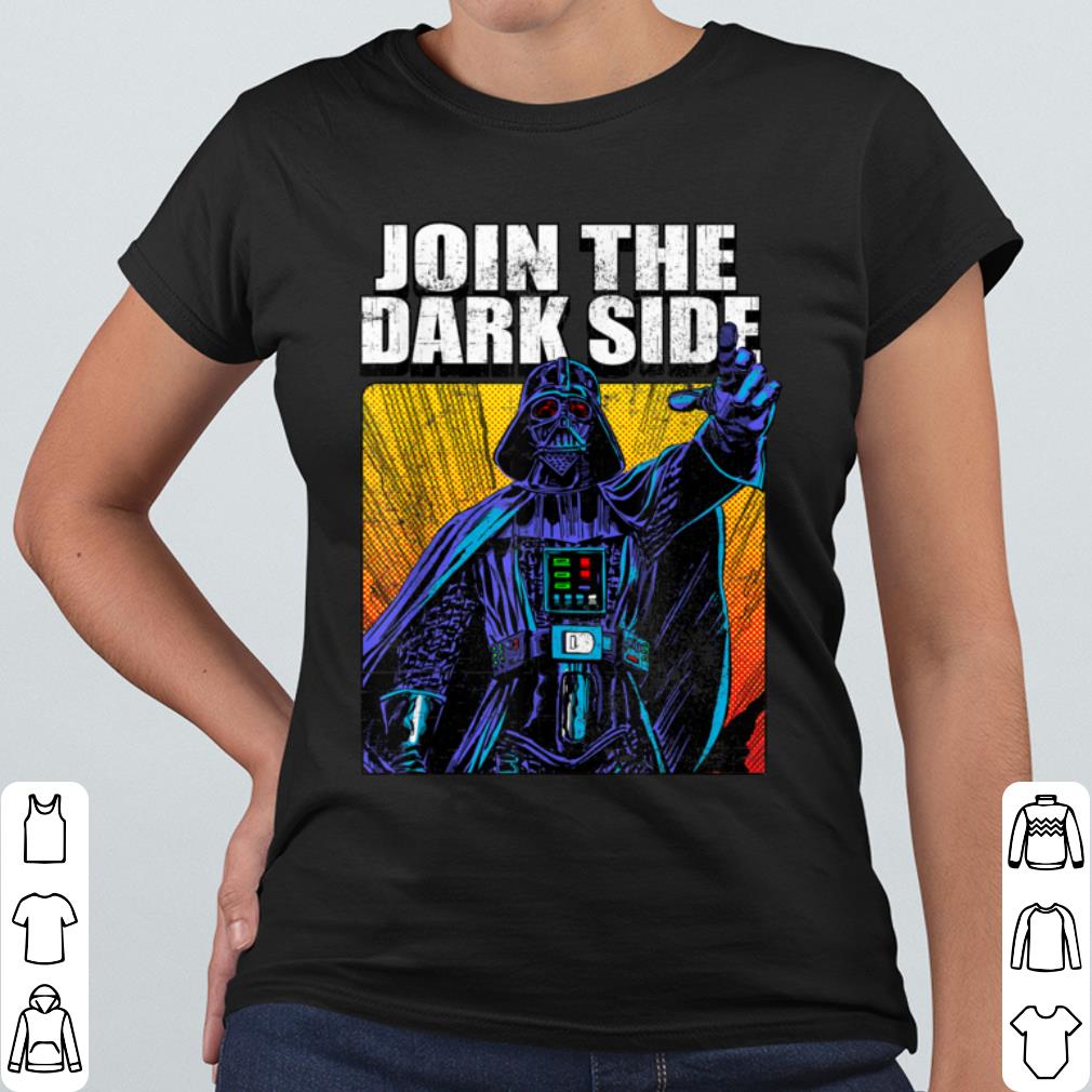 Official Star Wars Darth Vader Join Dark Side Comic Graphic shirt dff1ae7c official star wars darth vader join dark side comic graphic shirt 4 - Official Star Wars Darth Vader Join Dark Side Comic Graphic shirt