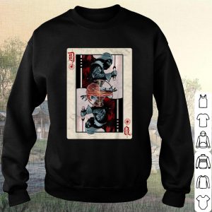 Awesome Star Wars Darth Vader Death Star Playing Card shirt 2