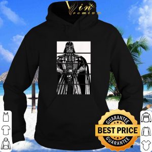 Premium Star Wars Darth Vader Front Facing Portrait Panels Raglan Baseball shirt 3