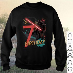 Cool Star Wars Darth Vader 7th Birthday Abstract shirt 2