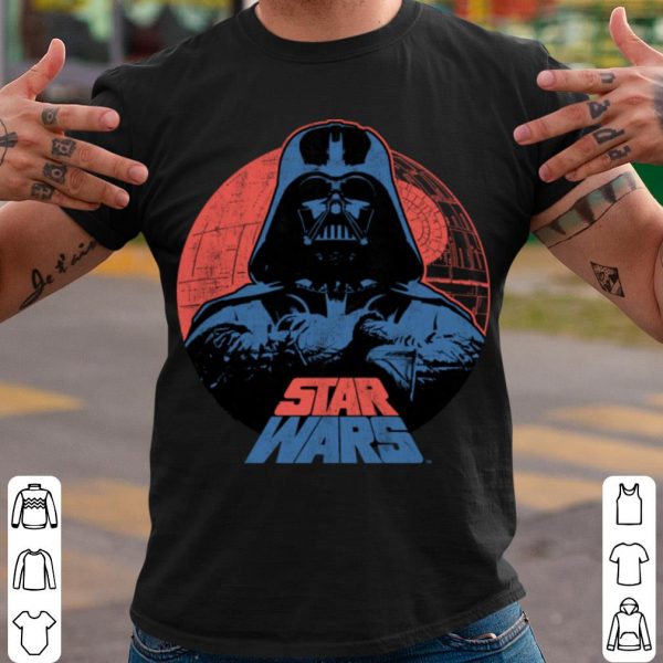 Cool Star Wars Darth Vader Death Star Logo shirt