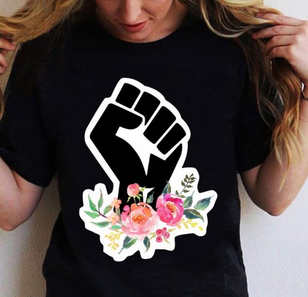 Official Black Flower Strong Black Lives Matter shirt