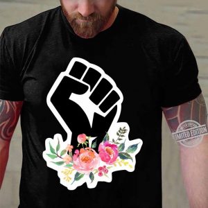 Official Black Flower Strong Black Lives Matter shirt 2
