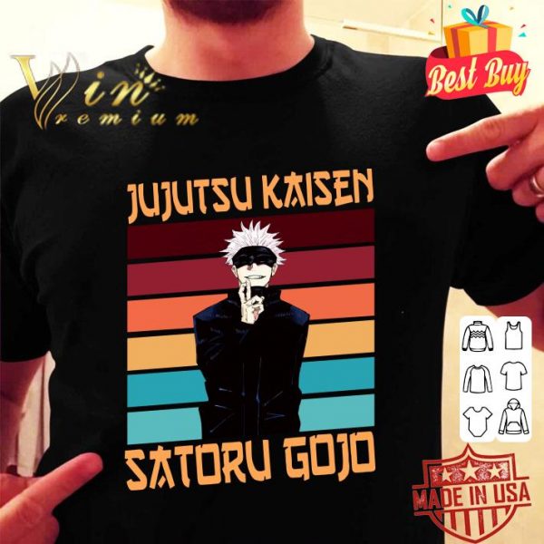Official Satoru Gojo Jujutsu Kaisen Anime Manga shirt