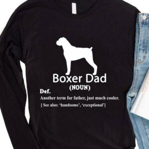 Premium Boxer Dad Definition For Father Or Dad shirt 3