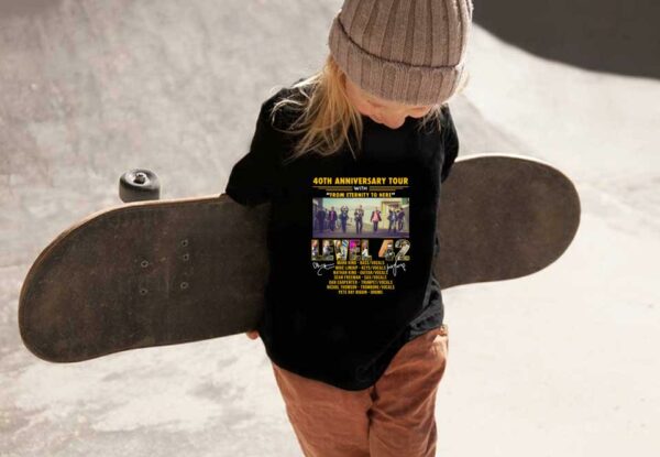 40th Tour Up To Level 42 Shirt, 40th Anniversary Tour With From Eternity To Here Level 42