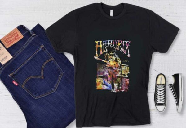 All Along The Watchtower Jimi Hendrix Shirt, Nice Jimi Hendrix Watercolor Shirt, Jimi Hendrix Shirt