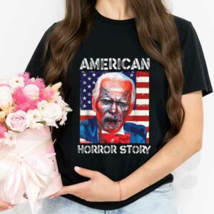 American Horror Story Shirt, Joe Biden American Flag Horror Story Shirt, Joe Biden Horror Halloween Shirt 2