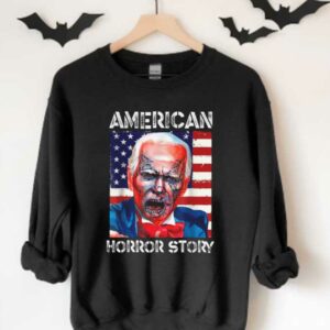 American Horror Story Shirt, Joe Biden American Flag Horror Story Shirt, Joe Biden Horror Halloween Shirt 3