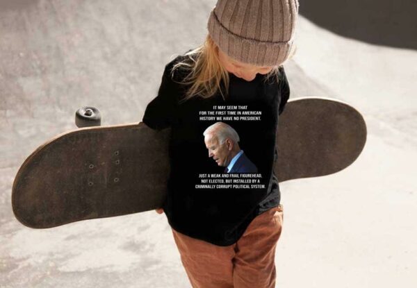 Biden It May Seem That For The First Time In American History We Have No President Shirt, Biden It May Seem American Shirt