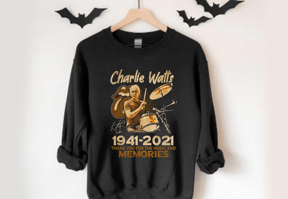 Charlie Watts 1941 2021 Thank You For The Music And Memories Signature Shirt, Charlie Watts Signature Shirt Charlie Watts 1941 2021 Thank You For The Music And Memories Signature Shirt Charlie Watts Signature Shirt 4 - Charlie Watts 1941 2021 Thank You For The Music And Memories Signature Shirt, Charlie Watts Signature Shirt