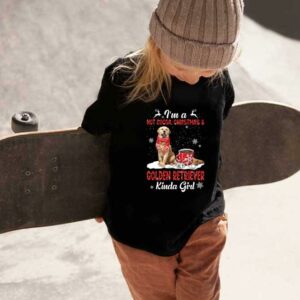 Cocoa Christmas And Golden Retriever Shirt, I'm A Hot Cocoa Christmas And Golden Retriever Kinda Girl Shirt