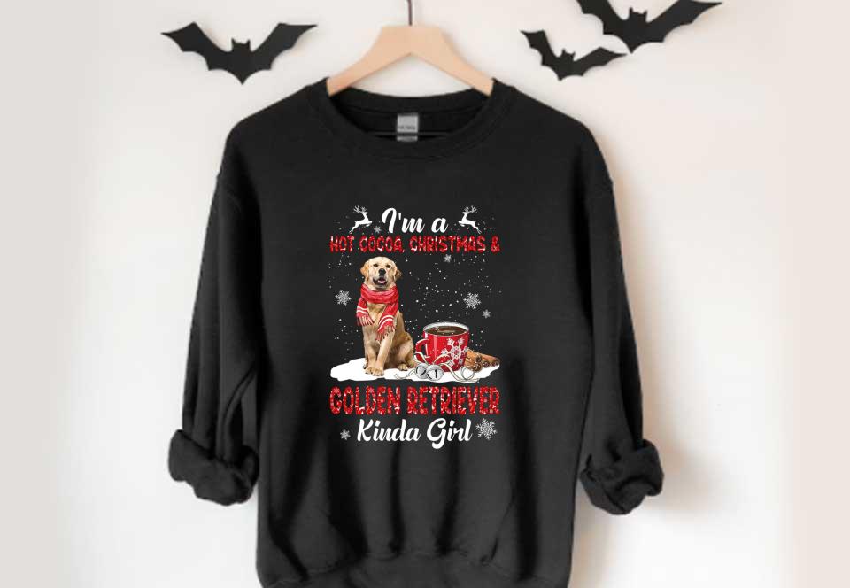 Cocoa Christmas And Golden Retriever Shirt, I'm A Hot Cocoa Christmas And Golden Retriever Kinda Girl Shirt Cocoa Christmas And Golden Retriever Shirt I m A Hot Cocoa Christmas And Golden Retriever Kinda Girl Shirt 4 - Cocoa Christmas And Golden Retriever Shirt, I'm A Hot Cocoa Christmas And Golden Retriever Kinda Girl Shirt