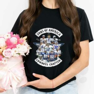 Cowboys Chapter Shirt, Sons Of America Cowboys Chapter Signatures Shirt, Dallas Cowboys Fan Shirt 2