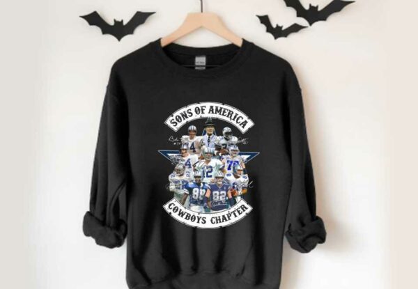 Cowboys Chapter Shirt, Sons Of America Cowboys Chapter Signatures Shirt, Dallas Cowboys Fan Shirt