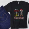Baseball Witch Turkey Santa Hat Happy Hallothanksmas Shirt, Baseball Hallothanksmas Shrit