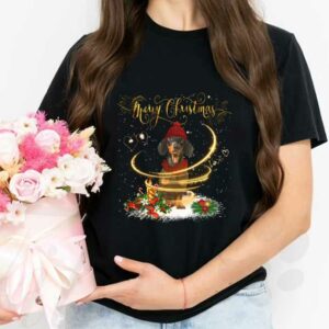 Dachshund Santa Claus Happy Christmast Shirt, Dachshund Merry Christmas Shirt 2