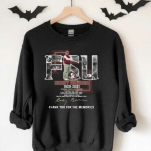 FSU Bobby Bowden 1929-2021 Florida State Thank You For The Memories Signature Shirt, FSU Bobby Shirt 3