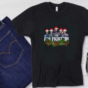Foo Fighters Shirt, Foo Fighters Signatures Christmas Shirt, Foo Fighters Members Christmas Shirt