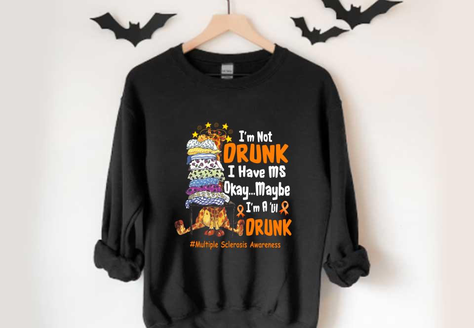 Giraffe I'm Not Drunk Shirt, Giraffe I'm Not Drunk I Have Ms Okay Maybe I'm A Lil Drunk Multiple Sclerosis Awareness Shirt Giraffe I m Not Drunk Shirt Giraffe I m Not Drunk I Have Ms Okay Maybe I m A Lil Drunk Multiple Sclerosis Awareness Shirt 4 - Giraffe I'm Not Drunk Shirt, Giraffe I'm Not Drunk I Have Ms Okay Maybe I'm A Lil Drunk Multiple Sclerosis Awareness Shirt