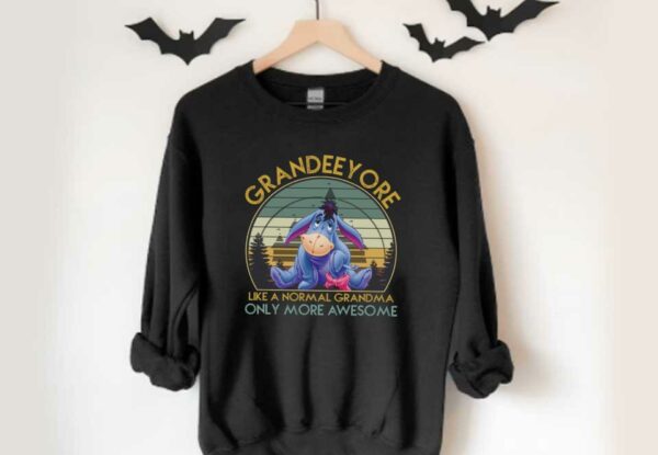 Grand Eeyore Halloween Shirt, Grand Eeyore Like A Normal Grandma Only More Awesome Happy Halloween Shirt