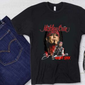 Guitarist Nikki Sixx Motley Crue Shirt, Motley Crue Band Nikki Sixx Signature Shirt, Motley Crue Band Shirt