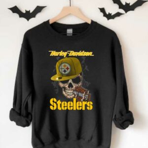 Harley Davidson Skull Steelers Logo Shirt, Skull Motor Harley Davidson Cycles Pittsburgh Steelers Logo Shirt 3 Harley Davidson Skull Steelers Logo Shirt, Skull Motor Harley Davidson Cycles Pittsburgh Steelers Logo Shirt 3
