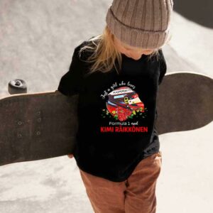 Helmet Formula 1 Kimi Raikkonen Shirt, Just A Girl Who Loves Formula 1 And Kimi Raikkonen Shirt