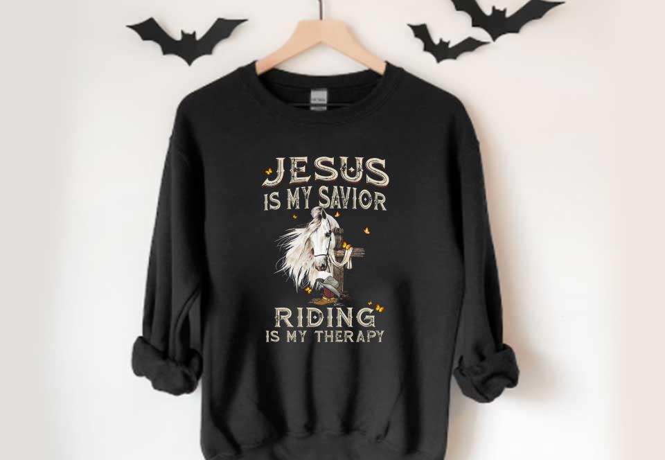 Horse My Therapy Shirt, Horse Jesus Is My Savior Riding Is My Therapy Shirt, Horse Jesus Is My Savior Shirt Horse My Therapy Shirt Horse Jesus Is My Savior Riding Is My Therapy Shirt Horse Jesus Is My Savior Shirt 4 - Horse My Therapy Shirt, Horse Jesus Is My Savior Riding Is My Therapy Shirt, Horse Jesus Is My Savior Shirt