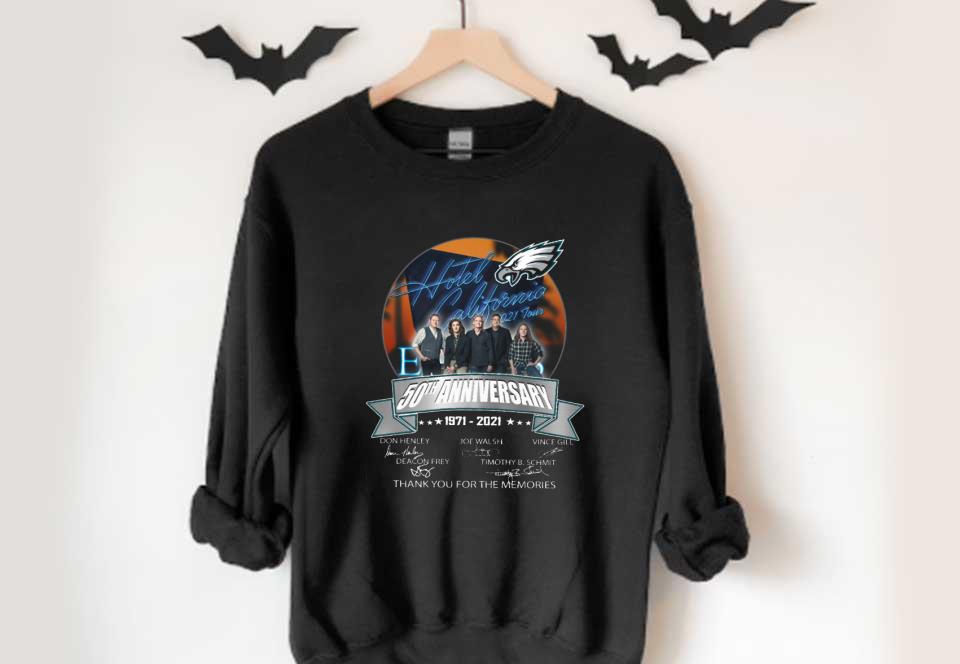 Hotel California And Philadelphia Eagles Shirt, Hotel California 2021 Eagles 50th Anniversary 1971 2021 Signatures Shirt Hotel California And Philadelphia Eagles Shirt Hotel California 2021 Eagles 50th Anniversary 1971 2021 Signatures Shirt 4 - Hotel California And Philadelphia Eagles Shirt, Hotel California 2021 Eagles 50th Anniversary 1971 2021 Signatures Shirt