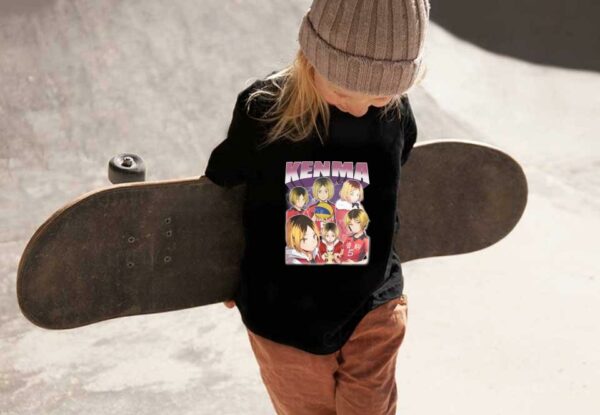 Kenma Kozume Manga Shirt, Kenma Kozume Shirt, Haikyuu Kenma Kozume Printed Graphic Tee Shirt
