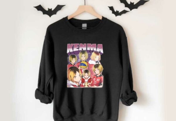 Kenma Kozume Manga Shirt, Kenma Kozume Shirt, Haikyuu Kenma Kozume Printed Graphic Tee Shirt