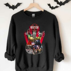 Memory Of Motley Crue In Guitars Signatures Shirt, Motley Crue Guitarist Signatures Shirt 3