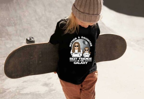 Name Best Husband In The Galaxy Shirt, Mother And Daughter Best Husband In The Galaxy Shirt