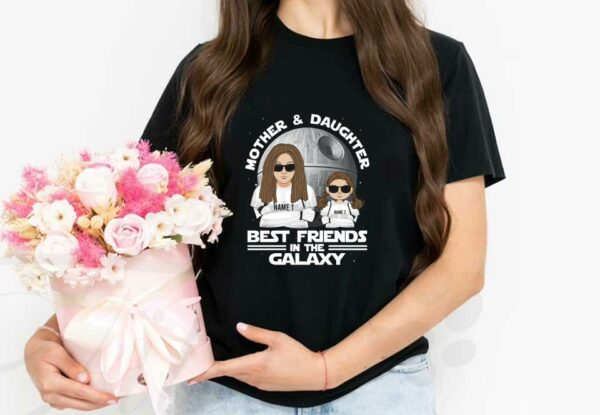Name Best Husband In The Galaxy Shirt, Mother And Daughter Best Husband In The Galaxy Shirt